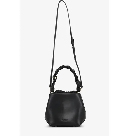Сумка женская GANNI Bou Bucket Bag Black A6934