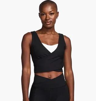 Топ жіночий Nike One Rib Tank Capsule Black FV7887-010
