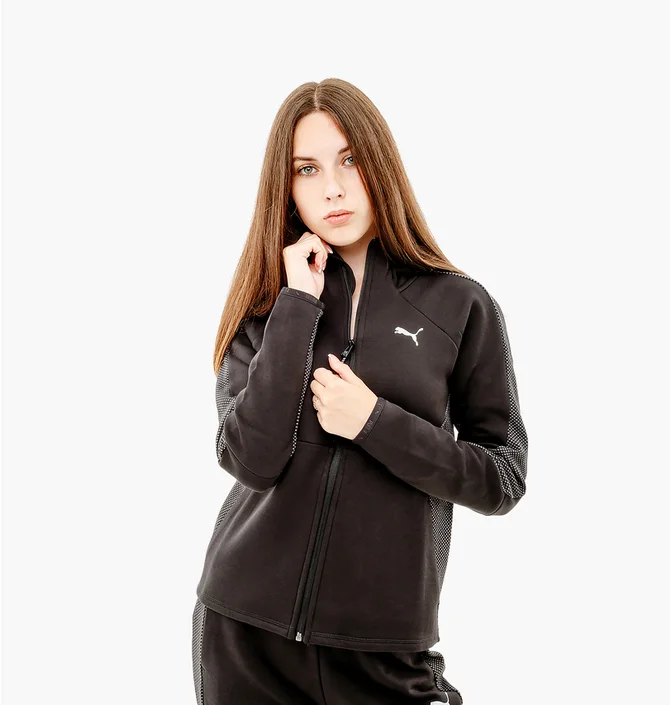 Толстовка женская Puma Evostripe Black 676073-01