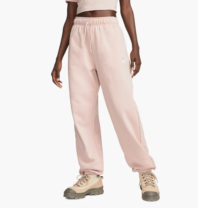 Штани жіночі Nike Sportswear Club Fleece Pink Dq5800-601