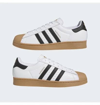 Кроссовки унисекс Adidas Superstar Adv Shoes White IE0669