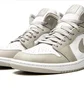 Кроссовки мужские Air Jordan 1 Mid White/Brown 554724-082