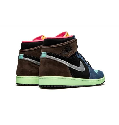 Кроссовки мужские Air Jordan 1 Retro High Og Multi 555088-201
