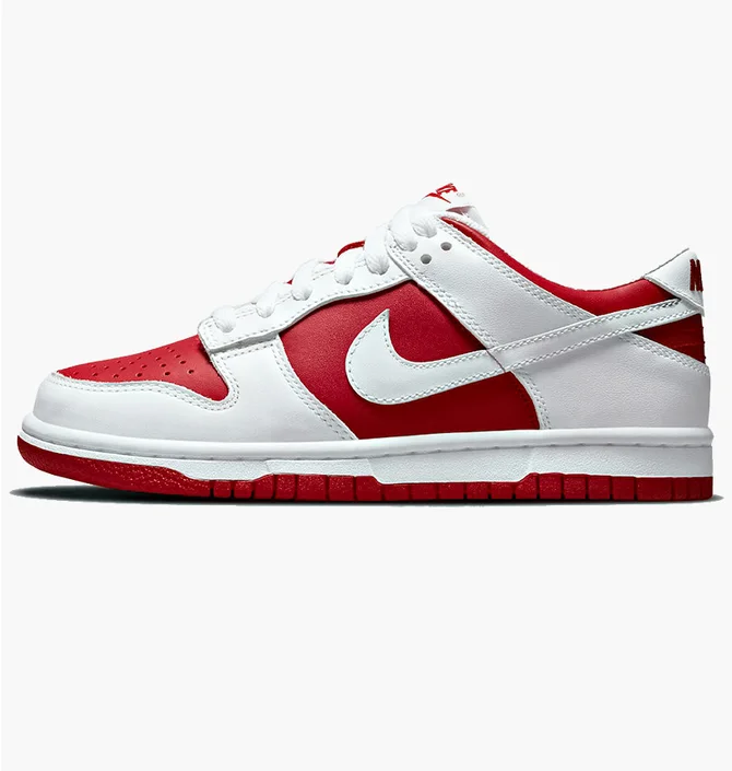 Кроссовки мужские Nike Dunk Low Retro Red/White DD1391-600