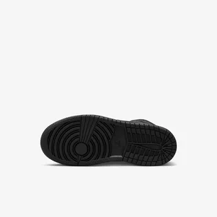 Кроссовки детские Air Jordan 1 Mid (Ps) Black 640734-093