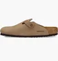 Тапочки мужские BIRKENSTOCK Boston Soft Footbed Oiled Leather Clogs Brown 1018147