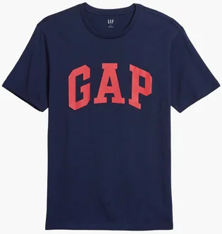Футболка мужская Gap V-Basic Logo T Blue 550338-04