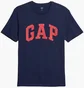 Футболка мужская Gap V-Basic Logo T Blue 550338-04