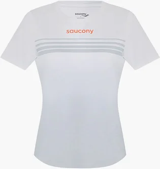 Футболка женская Saucony Endorphin Short Sleeve White SAW800508-CD