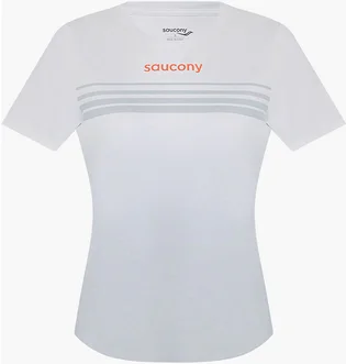 Футболка женская Saucony Endorphin Short Sleeve White SAW800508-CD