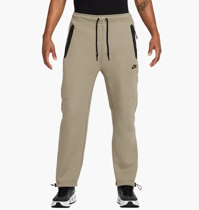 Штани чоловічі Nike Tech Fleece Open-Hem Beige HJ6533-320