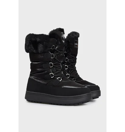 Чоботи жіночі CMP Rohenn Wmn Snow Boots Wp Black 3Q79586-U901