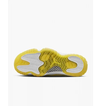 Кросівки жіночі Air Jordan Air 11 Retro Low White/Yellow AH7860-107