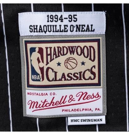 Майка унисекс Mitchell & Ness Swingman Shaquille ONeal Orlando Magic Nba 1994-95 Jersey Black SMJYGS18191-OMABLCK94SON