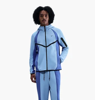 Толстовка мужская Nike Tech Fleece Pro Windrunner Blue IF1325-468