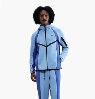 Толстовка мужская Nike Tech Fleece Pro Windrunner Blue IF1325-468