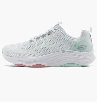 Кросівки жіночі Skechers Relaxed Fit: DLux Fitness - Fresh Feel White 150230-MTMT