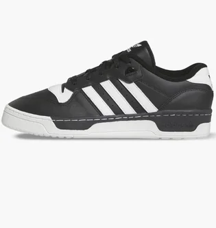 Кроссовки унисекс Adidas Rivalry Low Noir/Blanc Black FZ6327