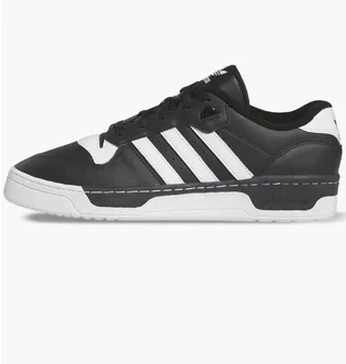 Кроссовки унисекс Adidas Rivalry Low Noir/Blanc Black FZ6327