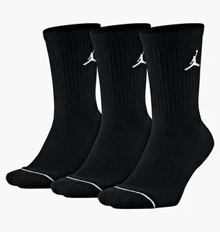 Носки мужские Air Jordan U J Everyday Max Crew (3 пары) Black Sx5545-013