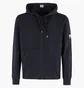 Толстовка чоловіча C.P. Company Light Fleece Full Zip Hooded Blue 18CMSS057A-002246G-888