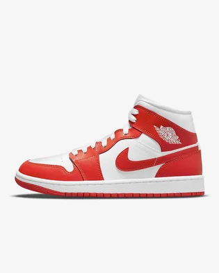 Кросівки жіночі Nike 1 Mid Syracuse W Orange/White BQ6472-116