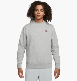 Свитшот мужской Nike Club Fleece Sweatshirt F064 Grey DQ8383-064