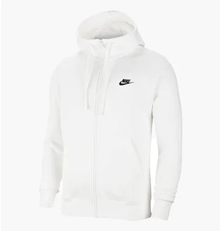 Худі чоловіче Nike Nsw Club Hoodie Fz White BV2645-100
