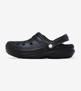 Тапочки унисекс Crocs Classic Lined Clog Black 203591-060