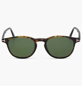 Солнцезащитные очки TOM FORD Green/Brown FT1302-52R-50