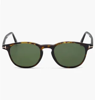 Солнцезащитные очки TOM FORD Green/Brown FT1302-52R-50