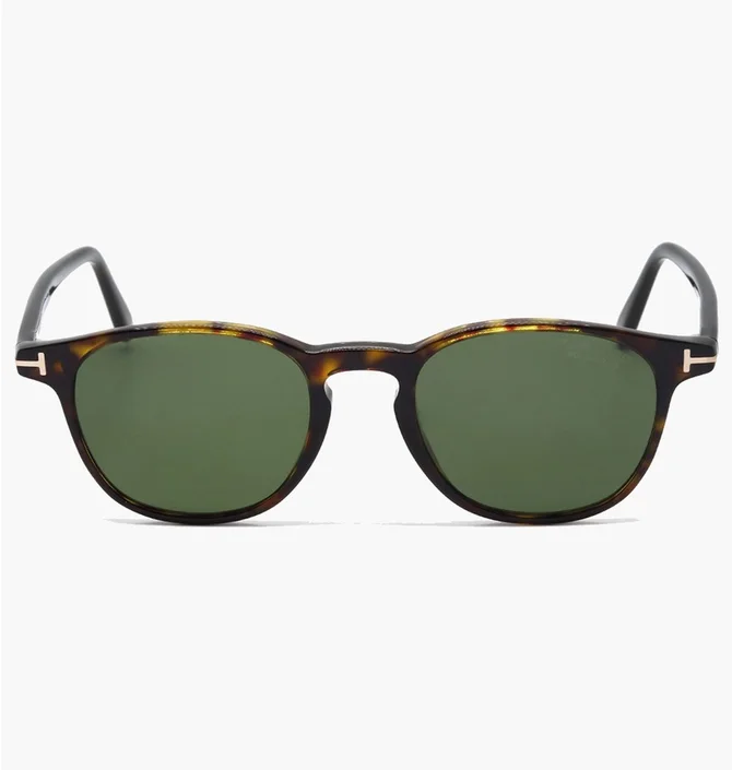 Солнцезащитные очки TOM FORD Green/Brown FT1302-52R-50