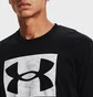 Футболка мужская Under armour Abc Camo Boxed Logo Ss Black 1361673-001