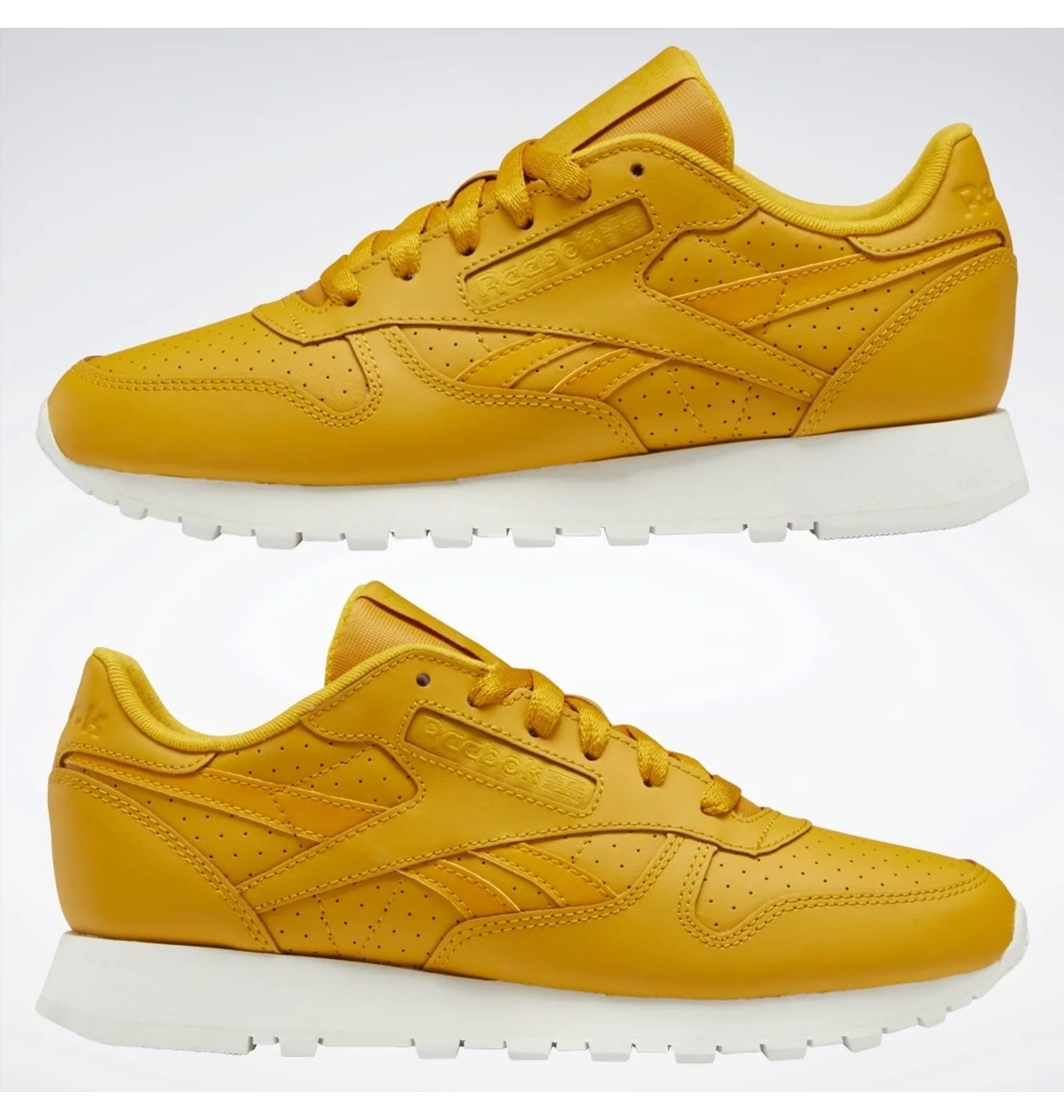 ᐉ Кросівки жіночі Reebok Classic Leather Shoes Orange Gy1579