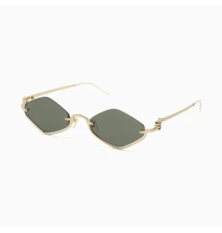 Солнцезащитные очки женские GUCCI Green/Gold GG1604S-001-53