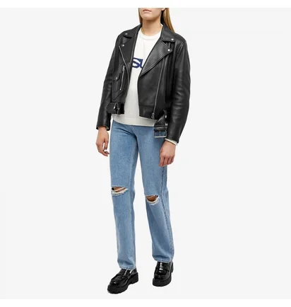 Джинсы женские Ksubi Playback Authentik Trashed Denim Jeans Light Blue WCO23DJ002