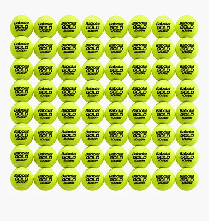 Мяч для тенниса Babolat Gold Academy 72 Box (72 шт) White 514008-113