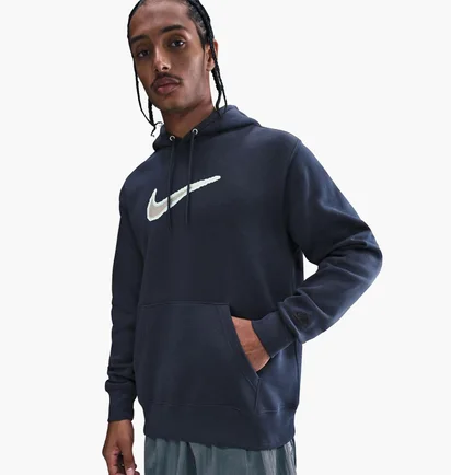 Худи мужское Nike M Nk Club Bb Hdy Neo Varsity Blue HV0854-451