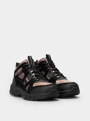 Ботинки женские Skechers Trego Brilliant Hue Black 158350-BLK
