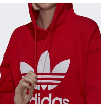 Худи женское Adidas Trf Hoodie Red H33588