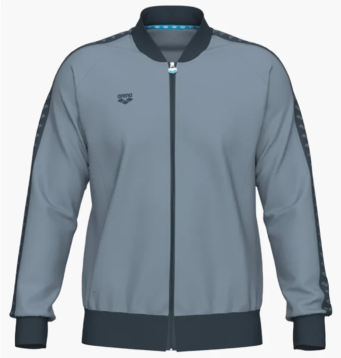 Олимпийка мужская Arena Relax Iv Teajacket Grey 002723-550