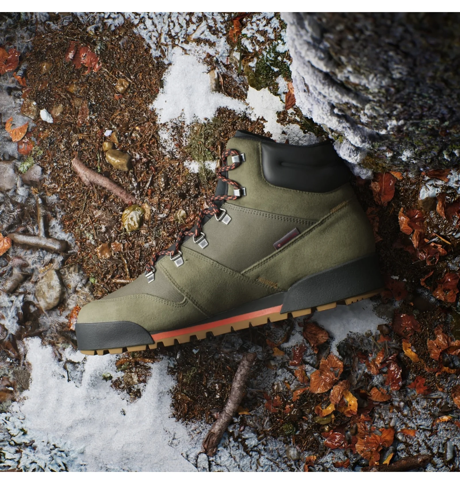 ᐉ Ботинки унисекс Adidas Terrex Snowpitch Cold.Rdy Hiking Olive