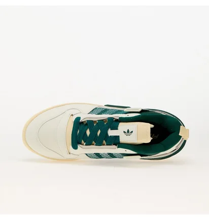 Кроссовки унисекс Adidas Forum Mod Low Beige/Green IH7804