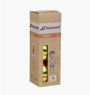 Теннисный мяч Babolat Paper Pack Yellow/Orange 501107-113