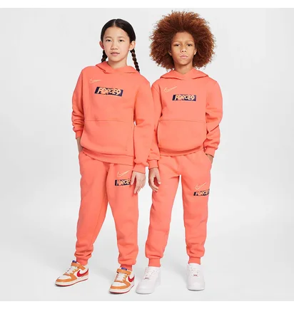 Штаны детские Nike Club Fleece Orange HJ3836-643