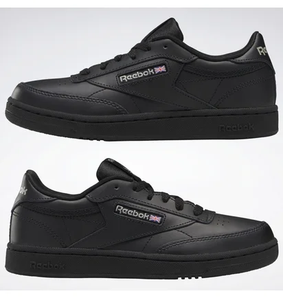 Кросівки чоловічі Reebok X Warner Bros. Tom And Jerry Club C 85 Casual Shoes Black Bs6165