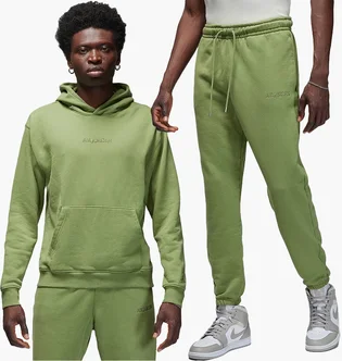 Спортивный костюм мужской Air Jordan Wordmark Fleece Green FJ1966-340__FJ0696-340
