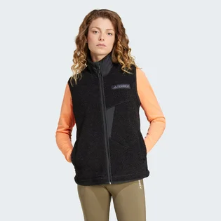 Майка женская Adidas Terrex Xploric High Pile Fleece Vest Black IW0237