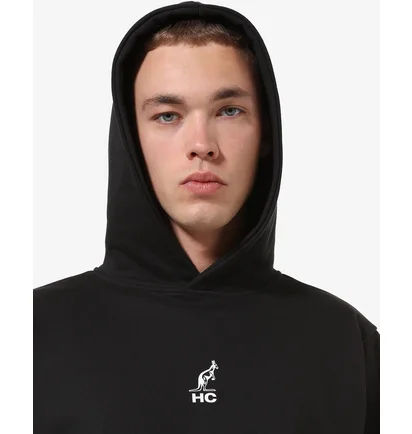 Худи мужское AUSTRALIAN Punch Hoodie Fleece Black HCUFE0062-003