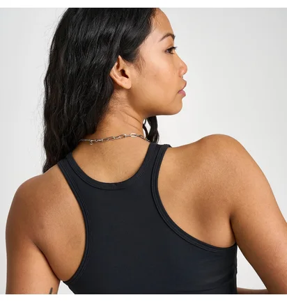 Топ женский Nike Pro Dri-Fit Crop Tank Black FQ7934-010